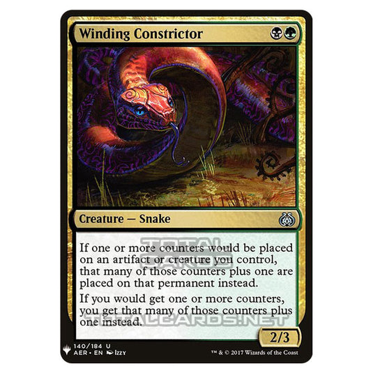 Magic The Gathering - Mystery - Winding Constrictor - 1512/1694