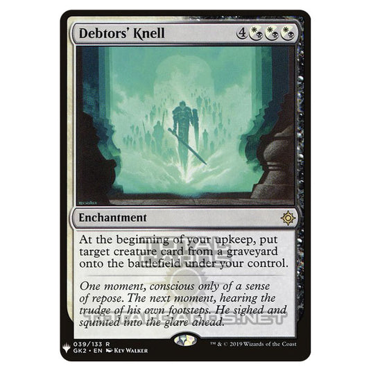 Magic The Gathering - Mystery - Debtors' Knell - 1519/1694