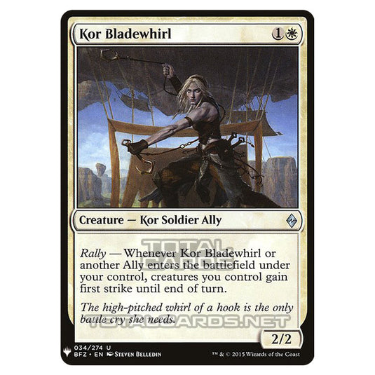 Magic The Gathering - Mystery - Kor Bladewhirl - 151/1694