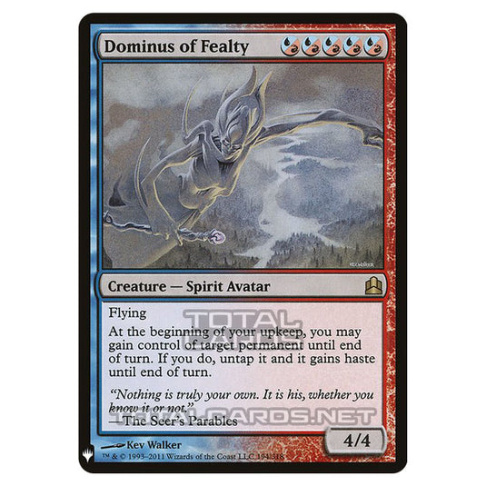 Magic The Gathering - Mystery - Dominus of Fealty - 1520/1694