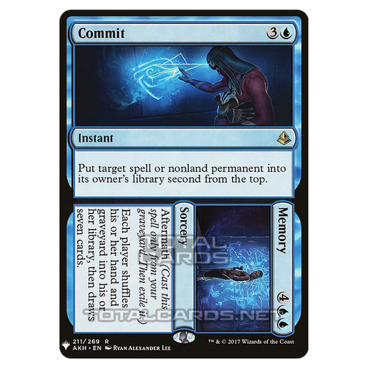 Magic The Gathering - Mystery - Commit // Memory - 1537/1694