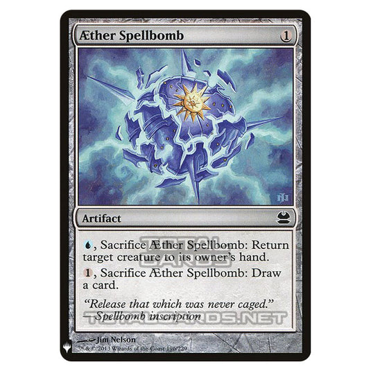 Magic The Gathering - Mystery - Aether Spellbomb - 1540/1694