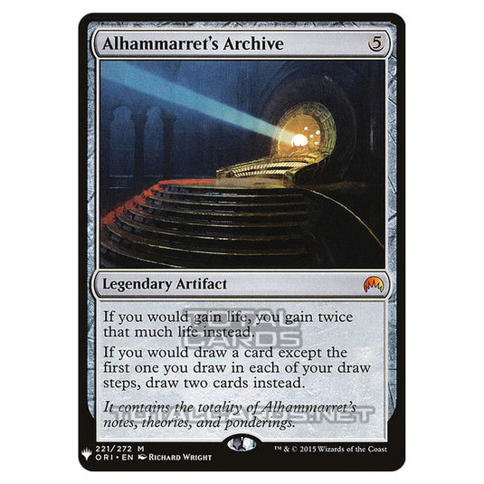 Magic The Gathering - Mystery - Alhammarret's Archive - 1543/1694