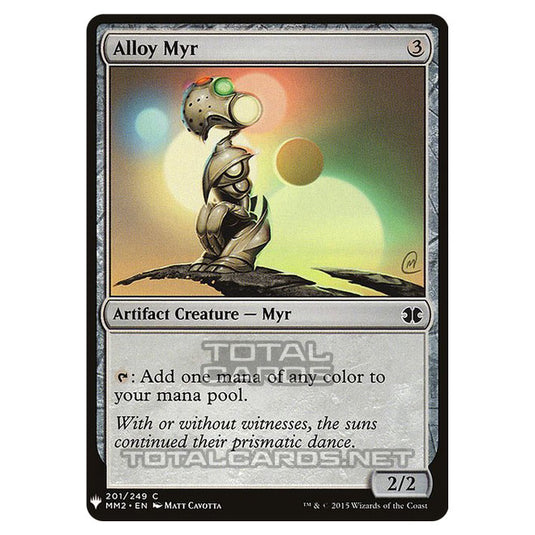 Magic The Gathering - Mystery - Alloy Myr - 1544/1694