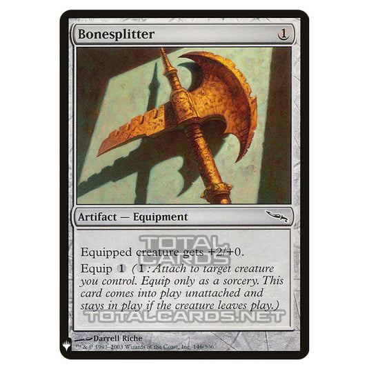 Magic The Gathering - Mystery - Bonesplitter - 1552/1694