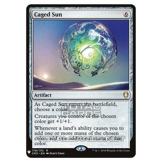 Magic The Gathering - Mystery - Caged Sun - 1556/1694