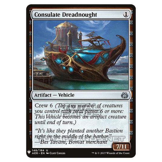 Magic The Gathering - Mystery - Consulate Dreadnought - 1563/1694