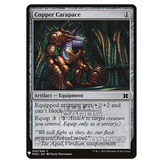 Magic The Gathering - Mystery - Copper Carapace - 1565/1694