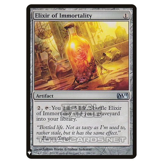 Magic The Gathering - Mystery - Elixir of Immortality - 1578/1694