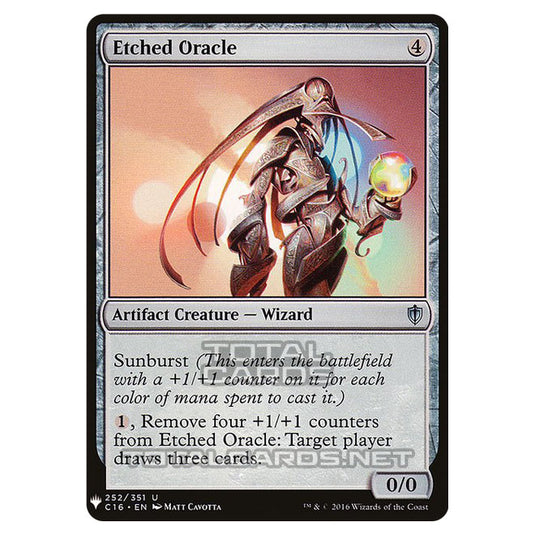 Magic The Gathering - Mystery - Etched Oracle - 1580/1694