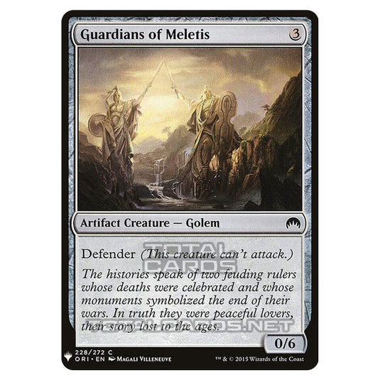 Magic The Gathering - Mystery - Guardians of Meletis - 1590/1694