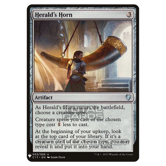 Magic The Gathering - Mystery - Herald's Horn - 1593/1694