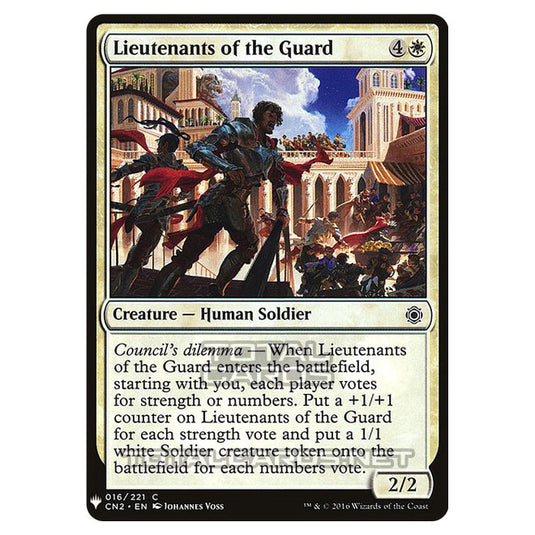 Magic The Gathering - Mystery - Lieutenants of the Guard - 159/1694