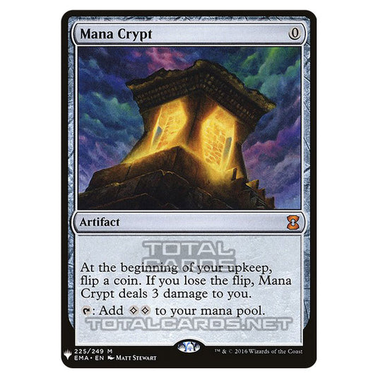 Magic The Gathering - Mystery - Mana Crypt - 1603/1694