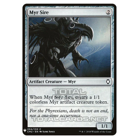 Magic The Gathering - Mystery - Myr Sire - 1614/1694