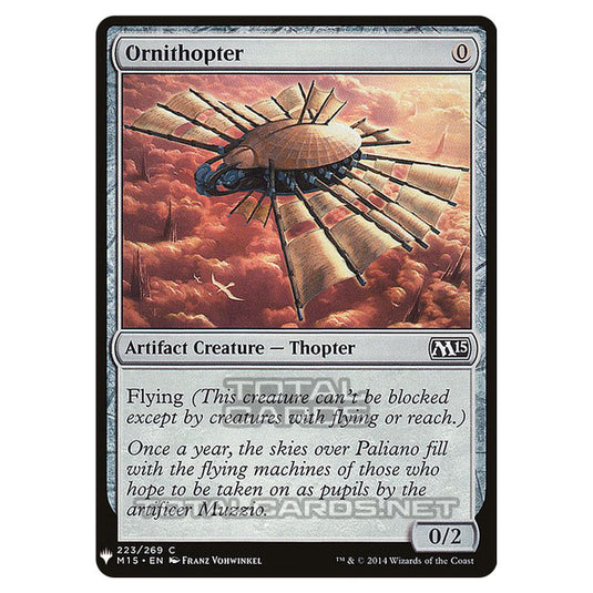 Magic The Gathering - Mystery - Ornithopter - 1615/1694