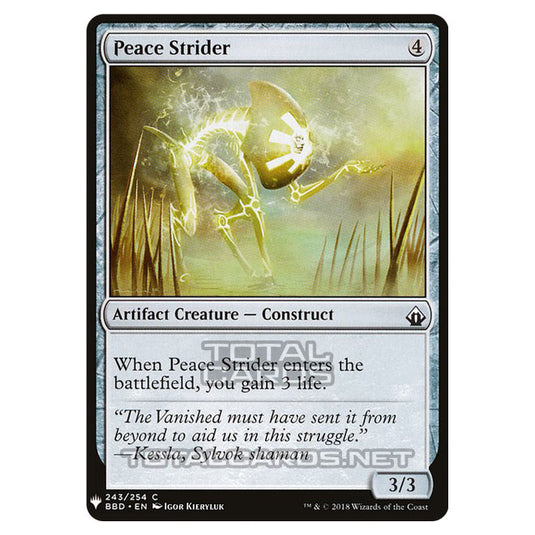 Magic The Gathering - Mystery - Peace Strider - 1617/1694