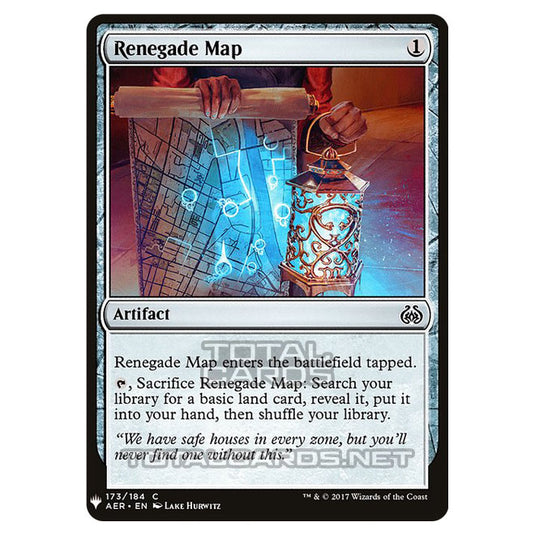 Magic The Gathering - Mystery - Renegade Map - 1623/1694