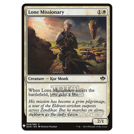 Magic The Gathering - Mystery - Lone Missionary - 163/1694