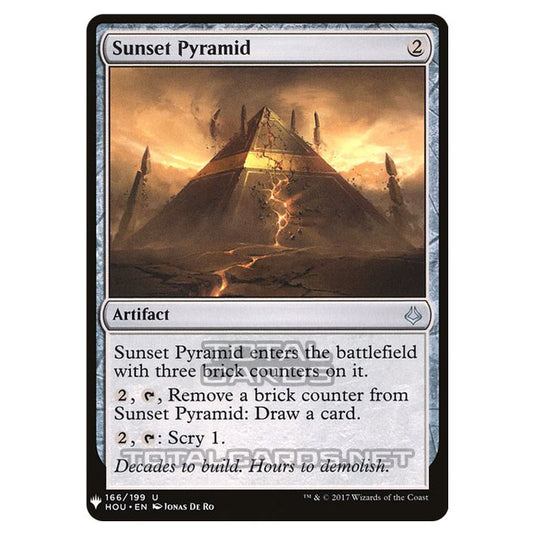 Magic The Gathering - Mystery - Sunset Pyramid - 1636/1694