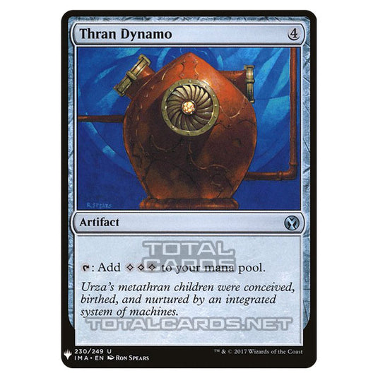 Magic The Gathering - Mystery - Thran Dynamo - 1640/1694