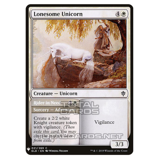 Magic The Gathering - Mystery - Lonesome Unicorn // Rider in Need - 164/1694