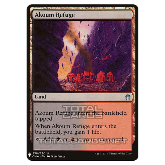 Magic The Gathering - Mystery - Akoum Refuge - 1651/1694