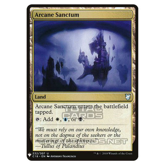 Magic The Gathering - Mystery - Arcane Sanctum - 1654/1694