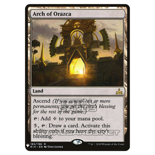 Magic The Gathering - Mystery - Arch of Orazca - 1655/1694