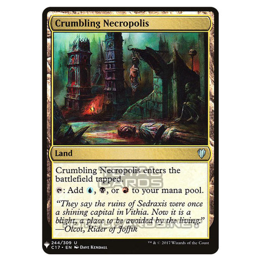 Magic The Gathering - Mystery - Crumbling Necropolis - 1661/1694