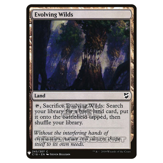 Magic The Gathering - Mystery - Evolving Wilds - 1665/1694