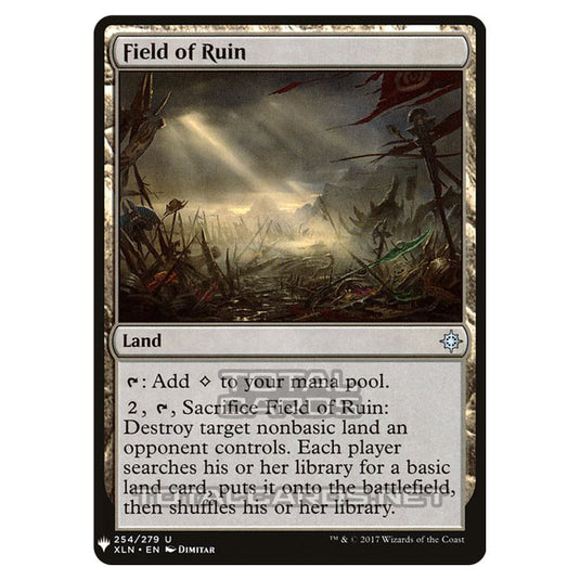 Magic The Gathering - Mystery - Field of Ruin - 1667/1694