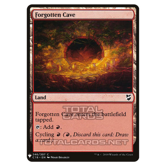 Magic The Gathering - Mystery - Forgotten Cave - 1668/1694