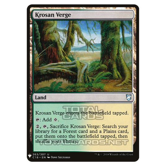 Magic The Gathering - Mystery - Krosan Verge - 1679/1694