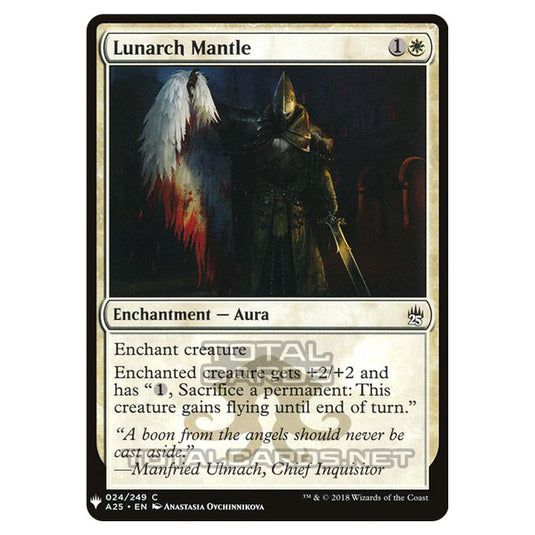 Magic The Gathering - Mystery - Lunarch Mantle - 169/1694