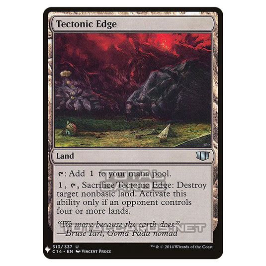 Magic The Gathering - Mystery - Tectonic Edge - 1690/1694