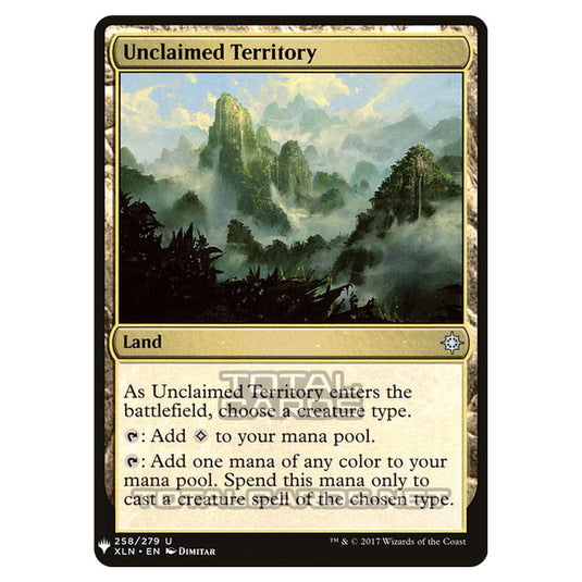 Magic The Gathering - Mystery - Unclaimed Territory - 1693/1694