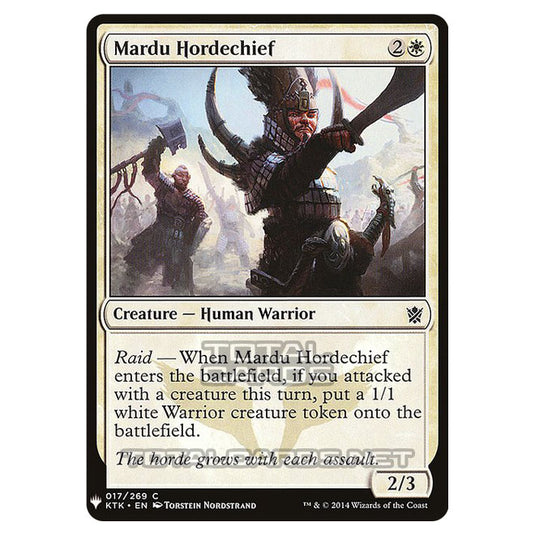 Magic The Gathering - Mystery - Mardu Hordechief - 172/1694