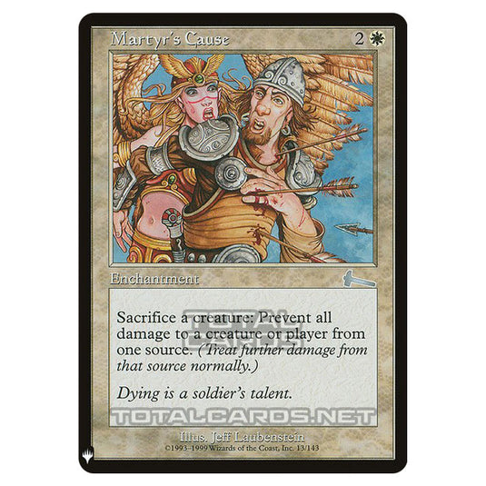 Magic The Gathering - Mystery - Martyr's Cause - 175/1694