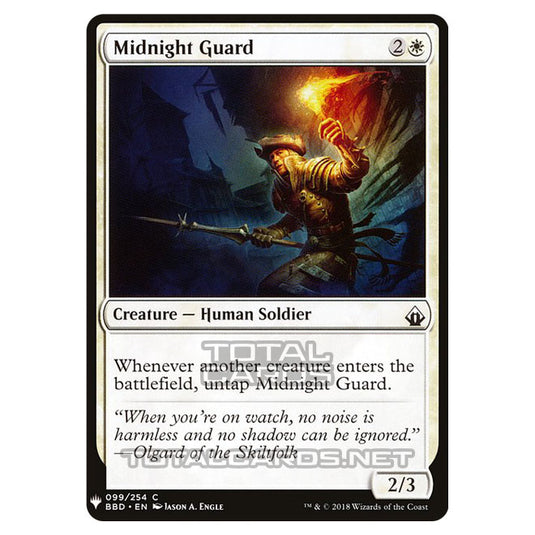 Magic The Gathering - Mystery - Midnight Guard - 177/1694