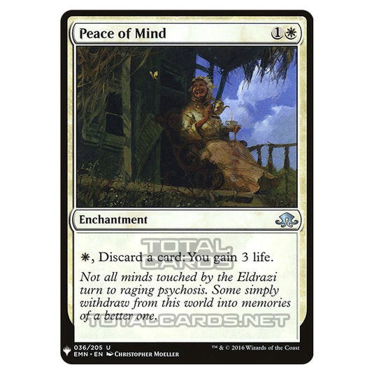 Magic The Gathering - Mystery - Peace of Mind - 197/1694