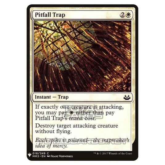 Magic The Gathering - Mystery - Pitfall Trap - 200/1694