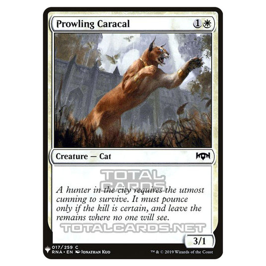 Magic The Gathering - Mystery - Prowling Caracal - 203/1694