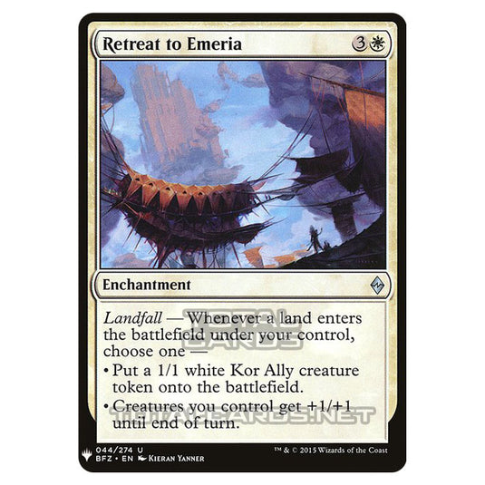 Magic The Gathering - Mystery - Retreat to Emeria - 210/1694