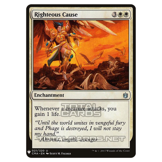 Magic The Gathering - Mystery - Righteous Cause - 213/1694