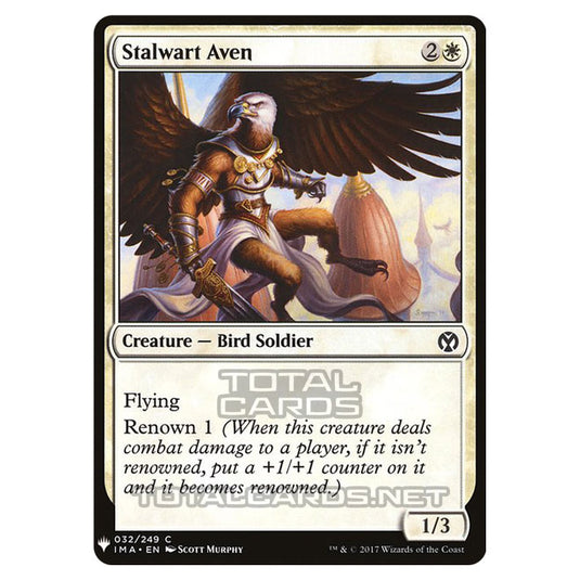 Magic The Gathering - Mystery - Stalwart Aven - 244/1694