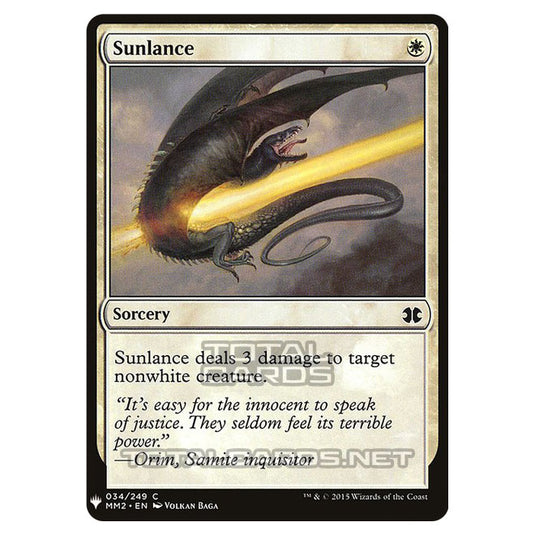 Magic The Gathering - Mystery - Sunlance - 249/1694