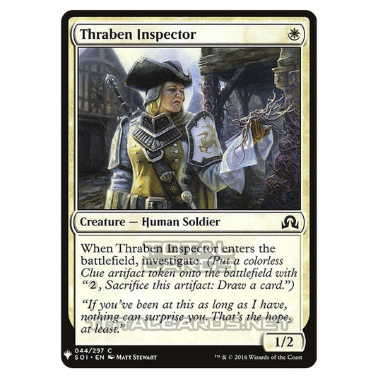 Magic The Gathering - Mystery - Thraben Inspector - 260/1694