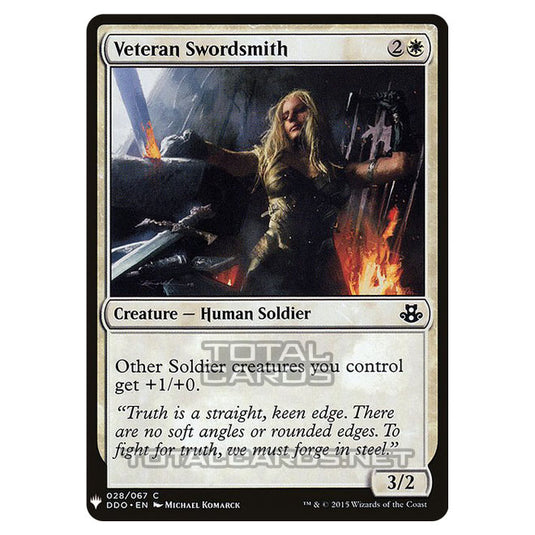 Magic The Gathering - Mystery - Veteran Swordsmith - 265/1694