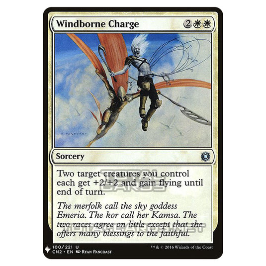 Magic The Gathering - Mystery - Windborne Charge - 276/1694